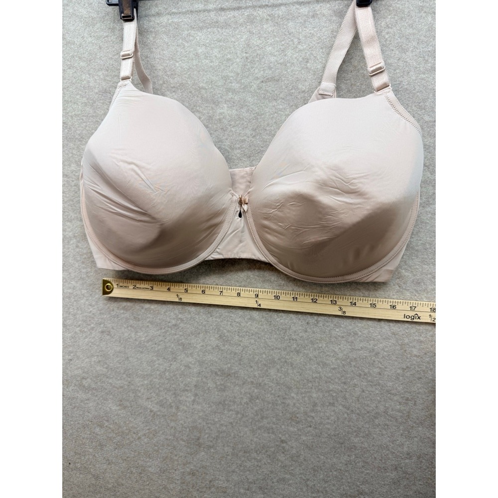 Torrid 44H Nude Beige Underwire T Shirt Bra Smooth Full Coverage‎ Plus Size
